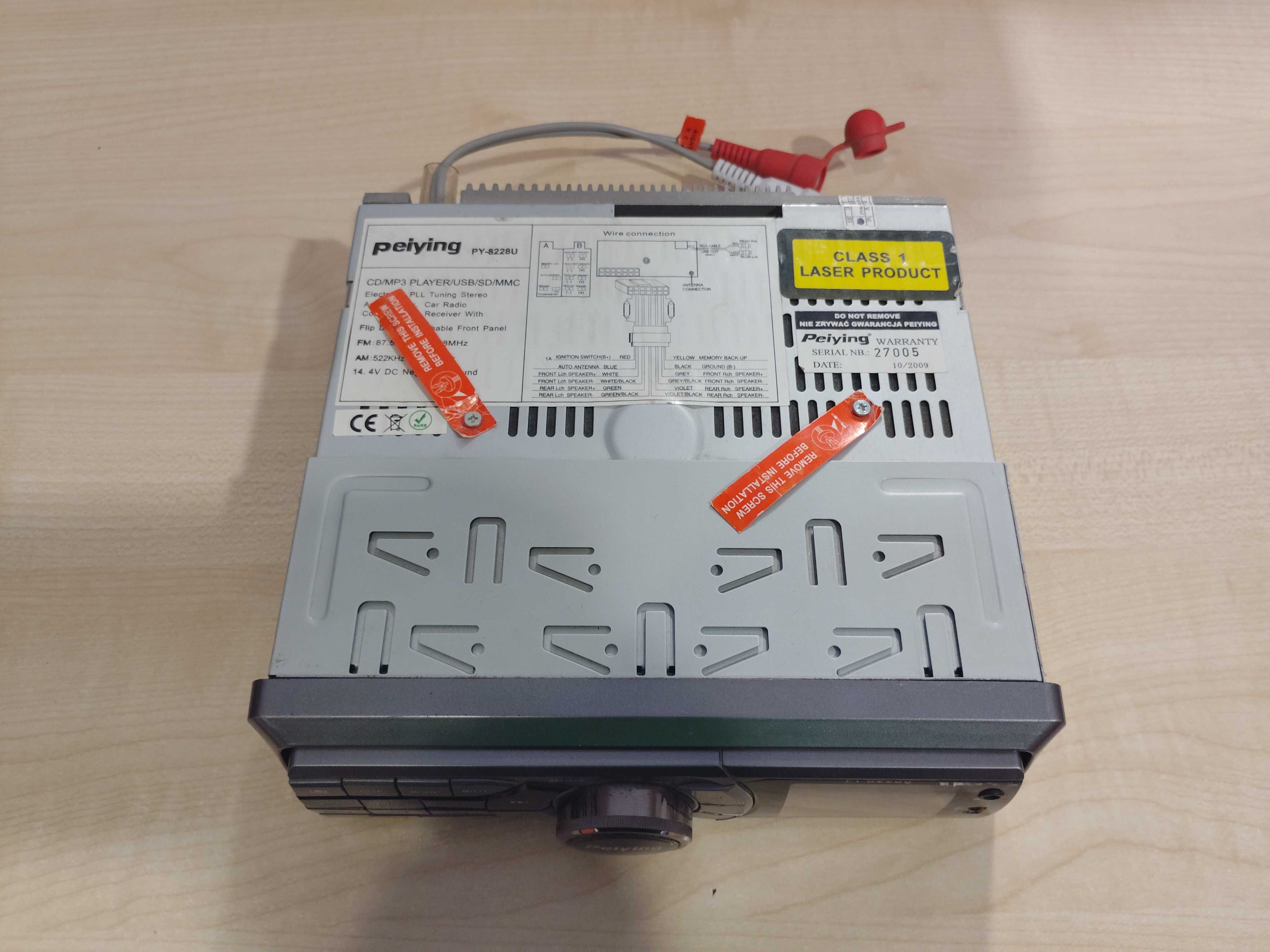 Radio samochodowe Peiying PY-8228U