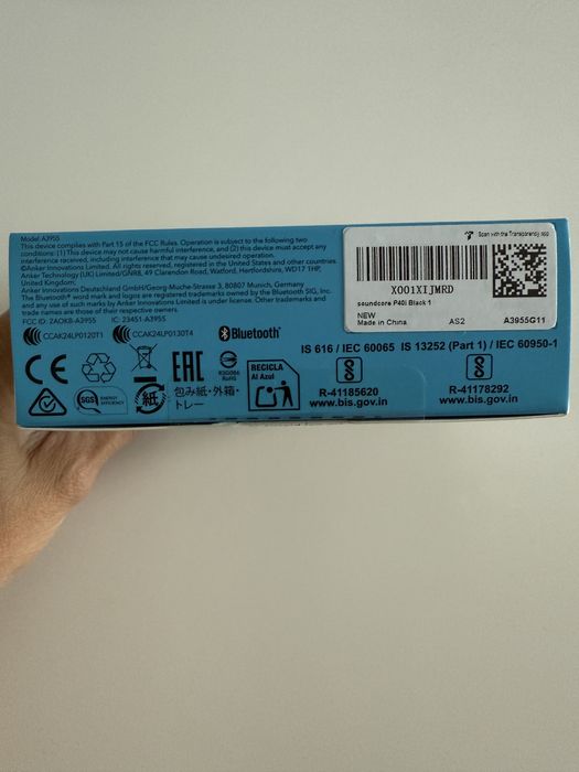 Навушники Anker SoundCore P40i TWS Black