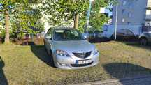 Mazda 3 hatchback 2005 srebrny