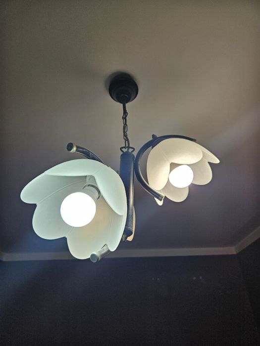Lampa do pokoju, sypialni 3 klosze