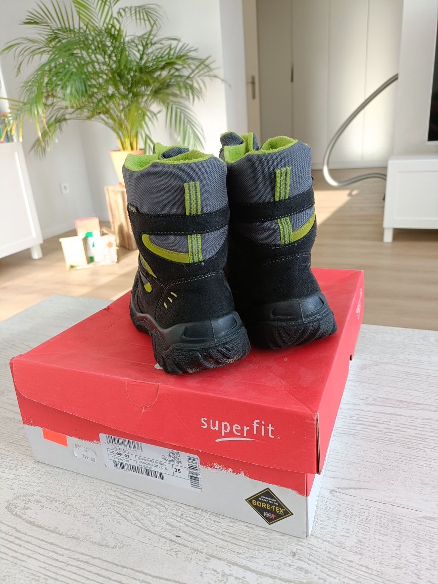 Buty zimowe śniegowce Super Fit rozmiar 35