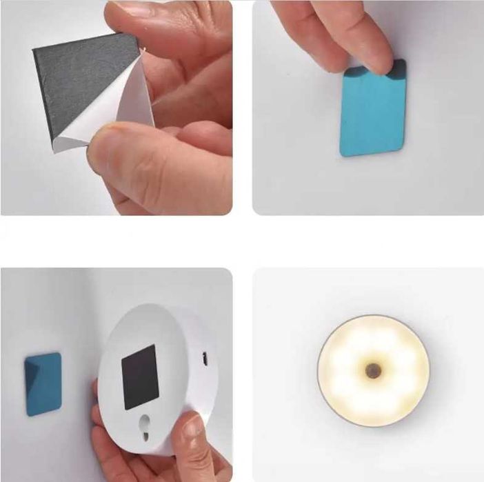 Акумуляторний світильник з датчиком руху