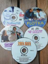 Filmy na płytach DVD / CD 5 sztuk