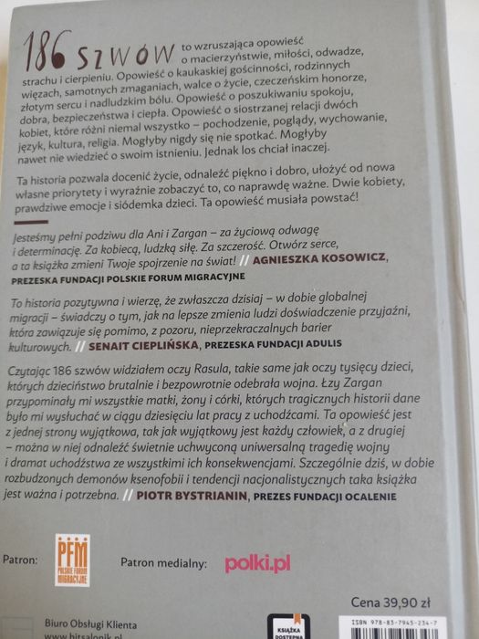 186 szwów. Kaszubska Nasordinova z Czeczenii do Polski