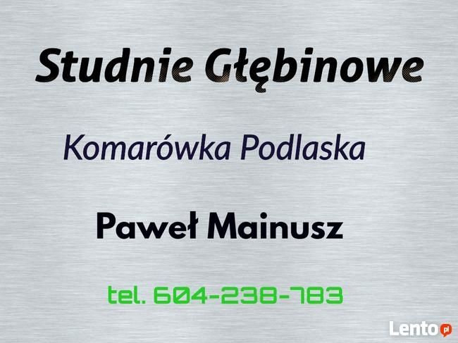 Studnie Głębinowe Komarówka Podlaska Paweł Mainusz