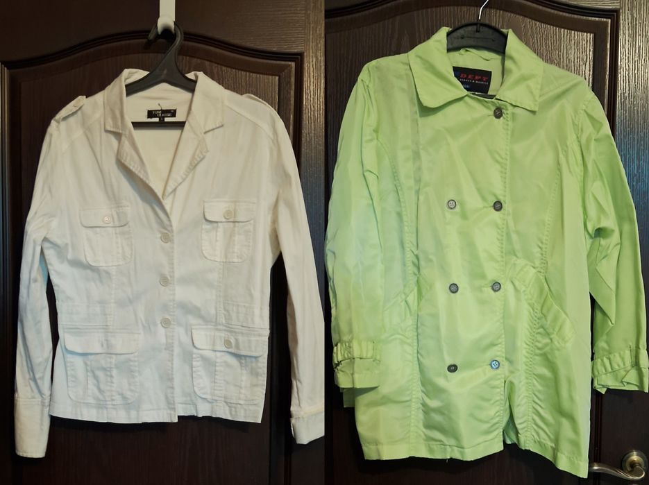 Ветровка куртка пиджак eu 12-14(на девочку ,тонкая,рост 164)