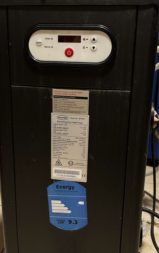 Pompa basenowa 7kw Inwerter