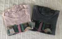 Conjunto 2 T-shirts Benetton tamanho 18 meses