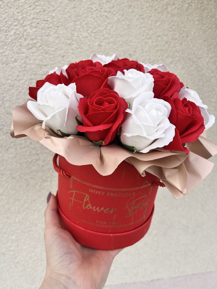 Box kwiaty podziękowania ślub