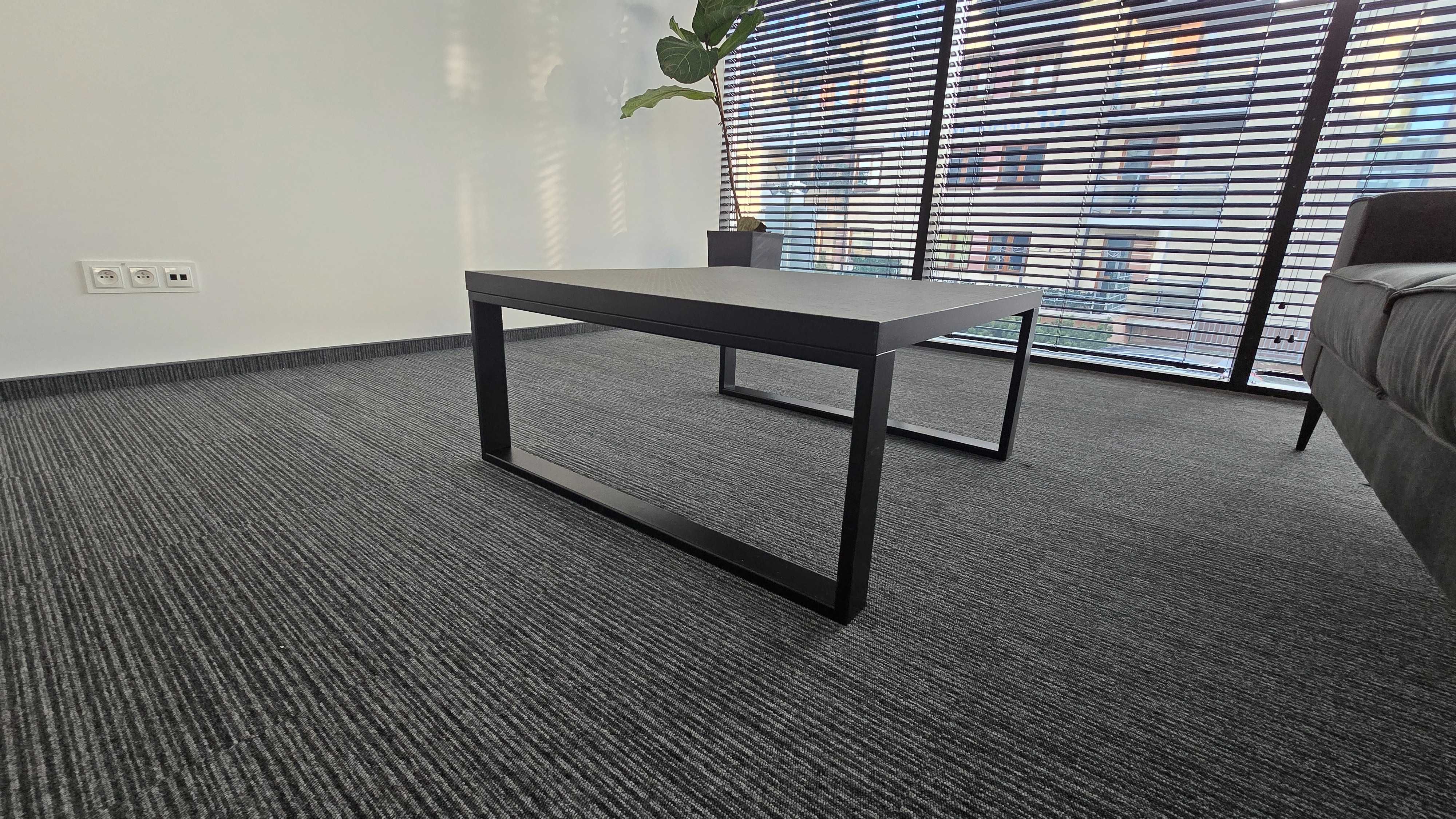 STOLIK kawowy LOFT metalowe nogi do biura i salonu_nowoczesny