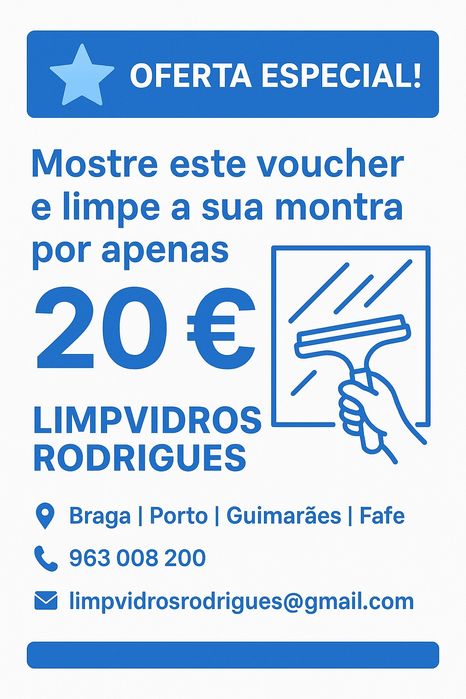 Limpeza de Vidros