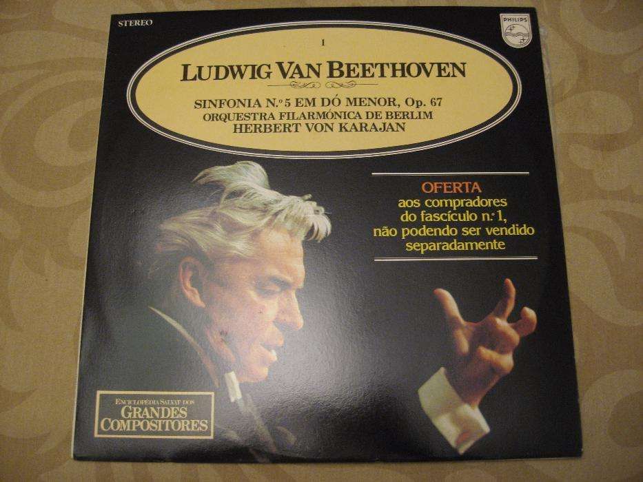 2 Discos Vinil - Ludwig Van Beethoven + Louis Clark