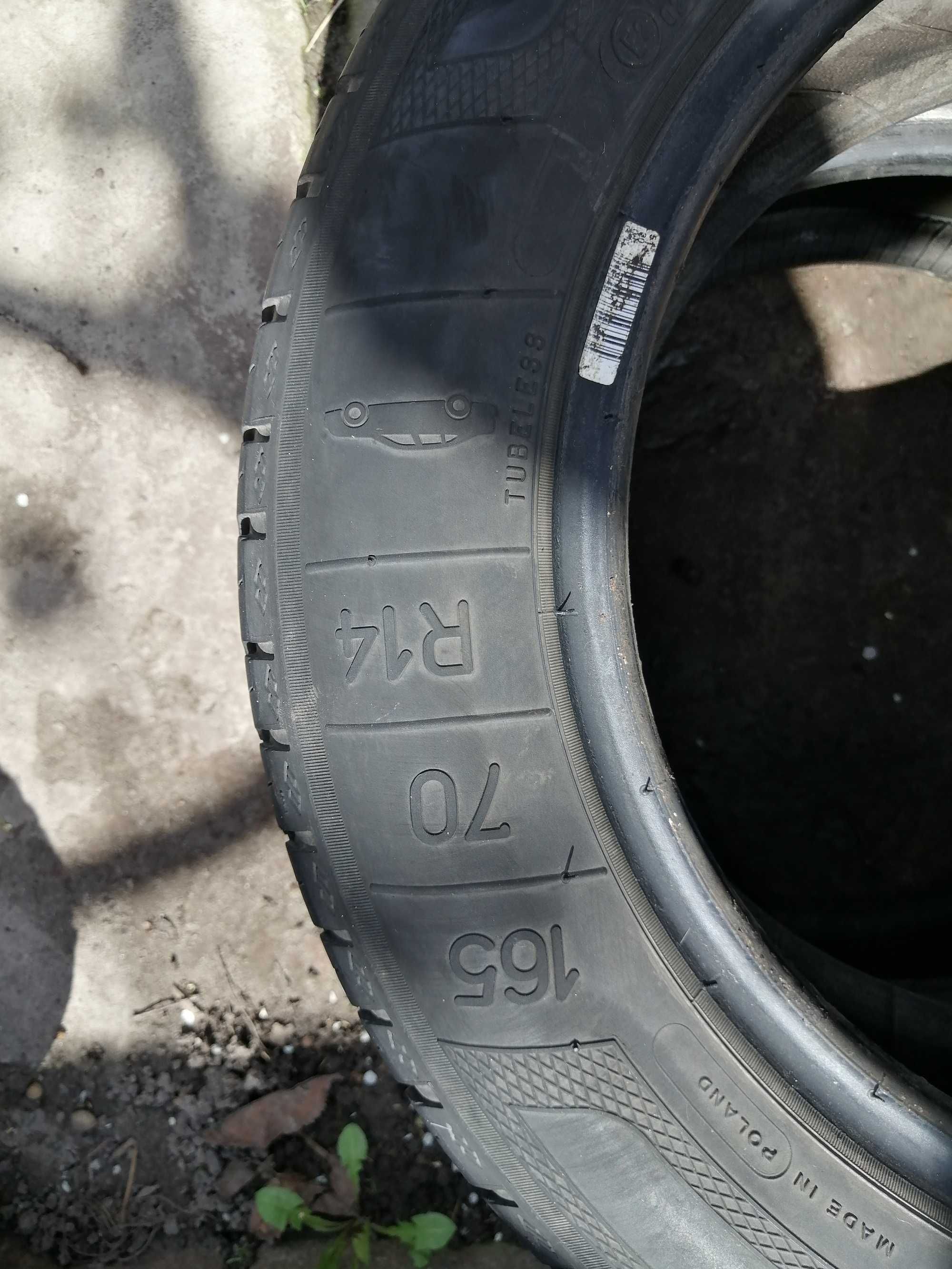 Летние шины 165*70 14