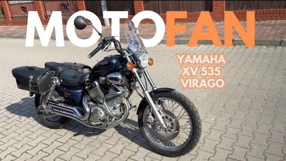 Yamaha Virago YAMAHA XV 535 VIRAGO 03.1992R Niemcy Sakwy szyba gmole okazja cenowa