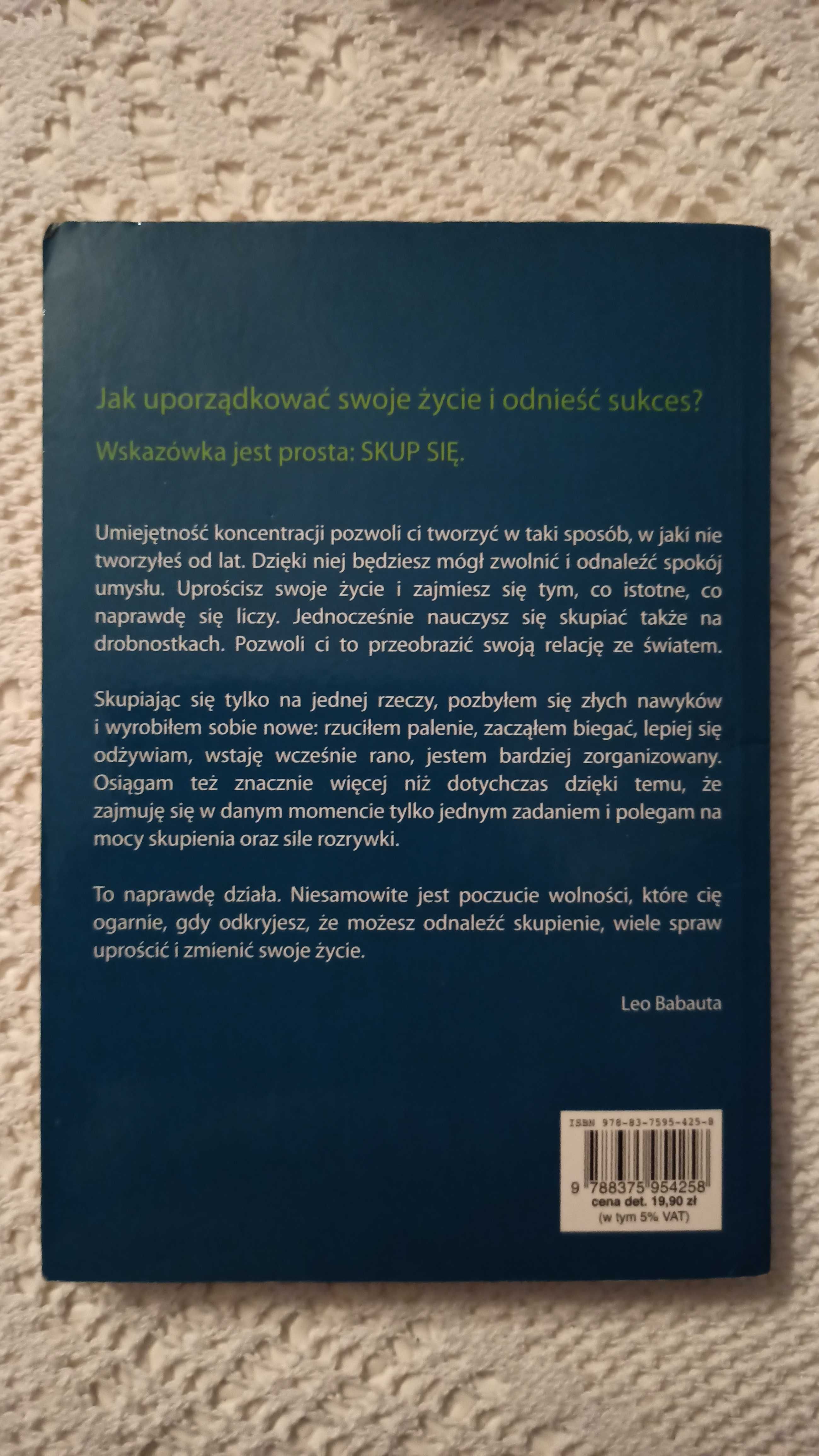 Książka Skup się