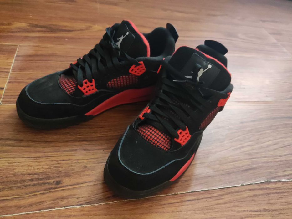 Buty Jordan 4 retro Red thunder