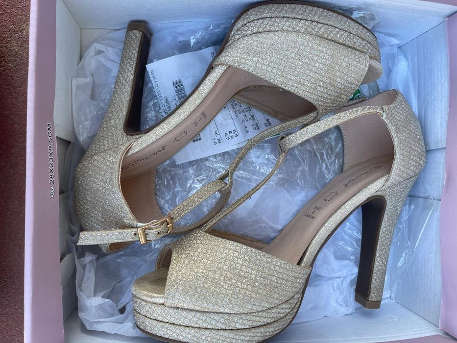 Sandália Dourada - N37