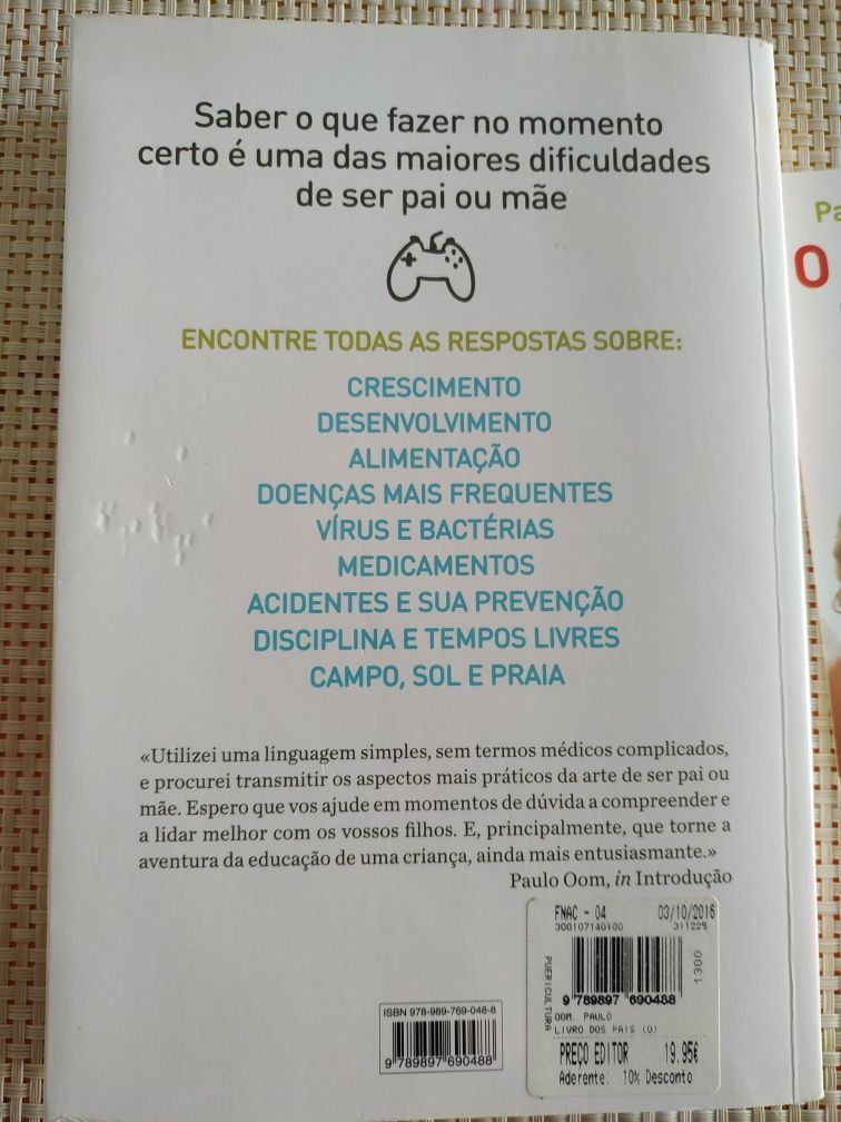 O livro dos pais - Paulo Oom - pediatra