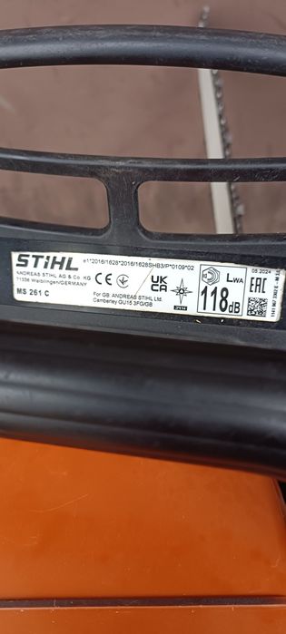 Piła  spalinowa stihl ms 261c
