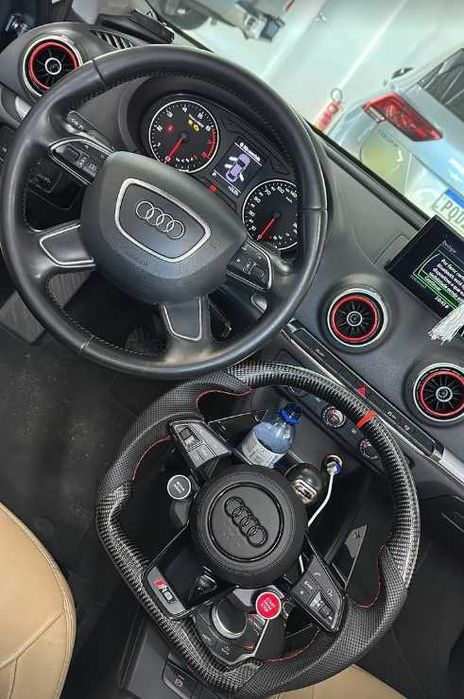 Volante Audi A3 8V A4 B8 TT 8J Q3 Q5 (S-Line / RS) Estilo R8