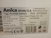 Amica Comfort Plus 1000 - części