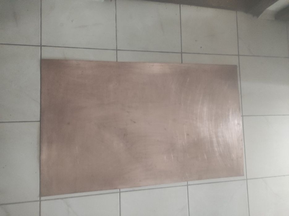 Лист медный 1000 х600х0,8 мм.