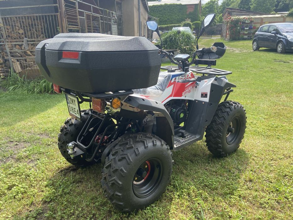 Sprzedam quad Asix 250 zarejestrowany prawie nowy