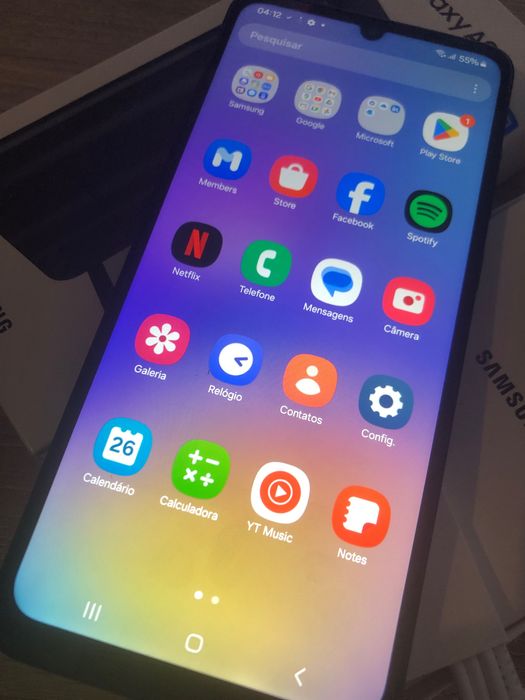 Vendo Samsung Galaxy A05 4g Ram 512GB em Memória Externa e mais 64GB