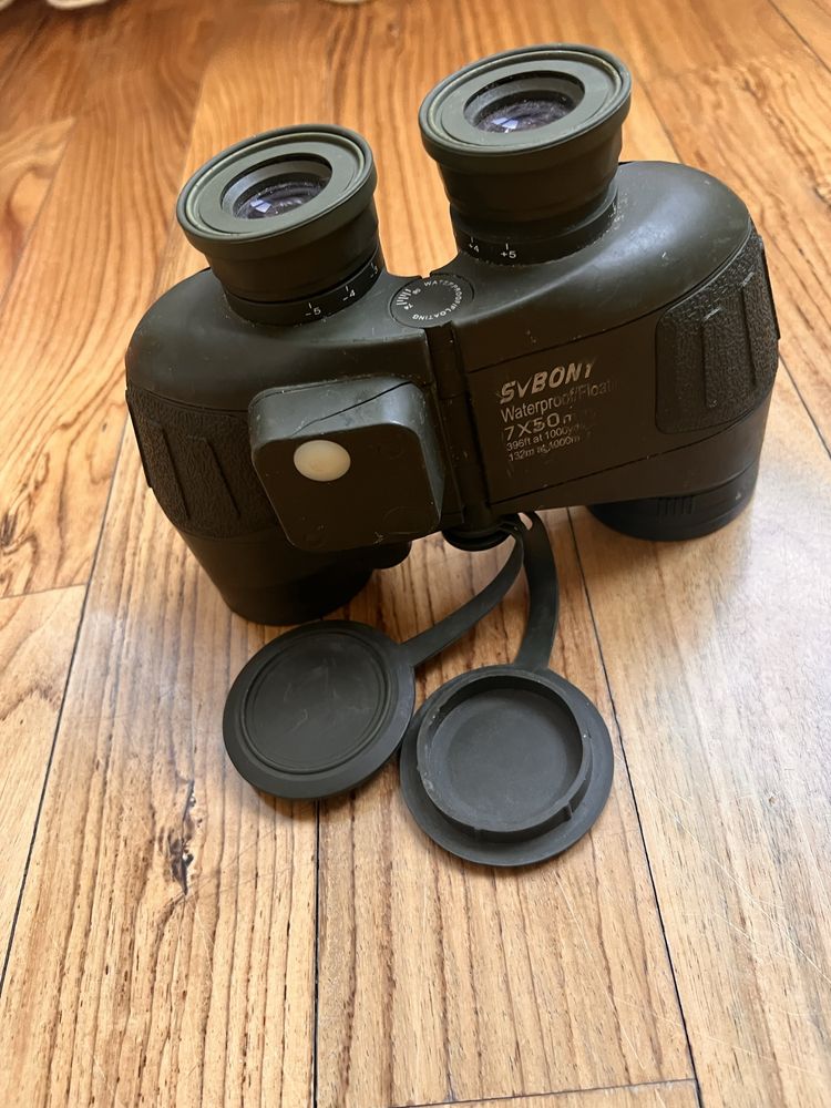 Бинокль SVBONY SV27 7x50   Military Binoculars waterproof+folder