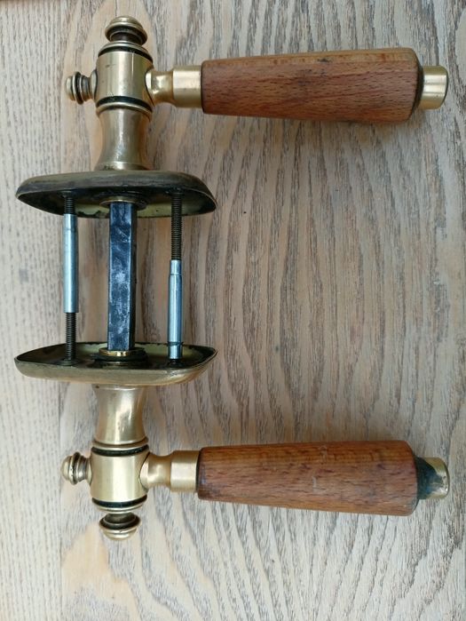 Klamki retro mosiądz