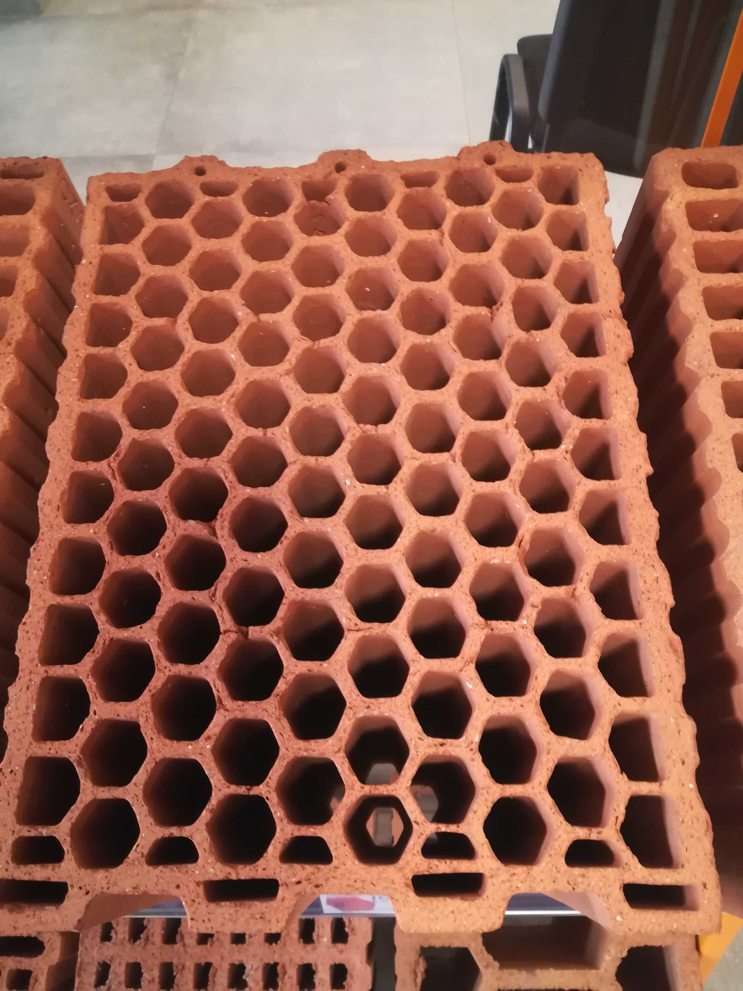 Cena Brutto z Transportem Cegła, Pustak Ceramiczny PW 25 typ Porotherm