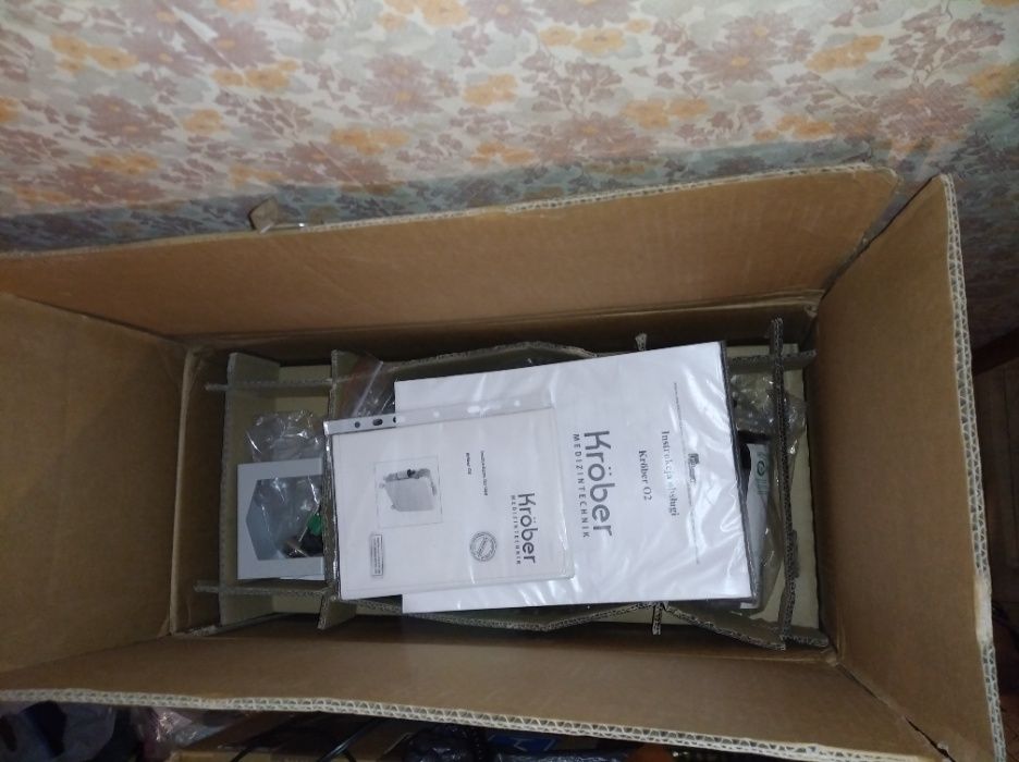 Немецкий концентратор Kröber O2, 6 л. (НОВЫЙ) - Made in Germany