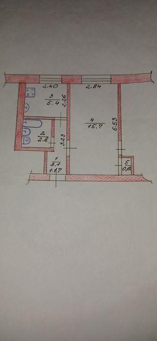 Продам однушку.Курская 10