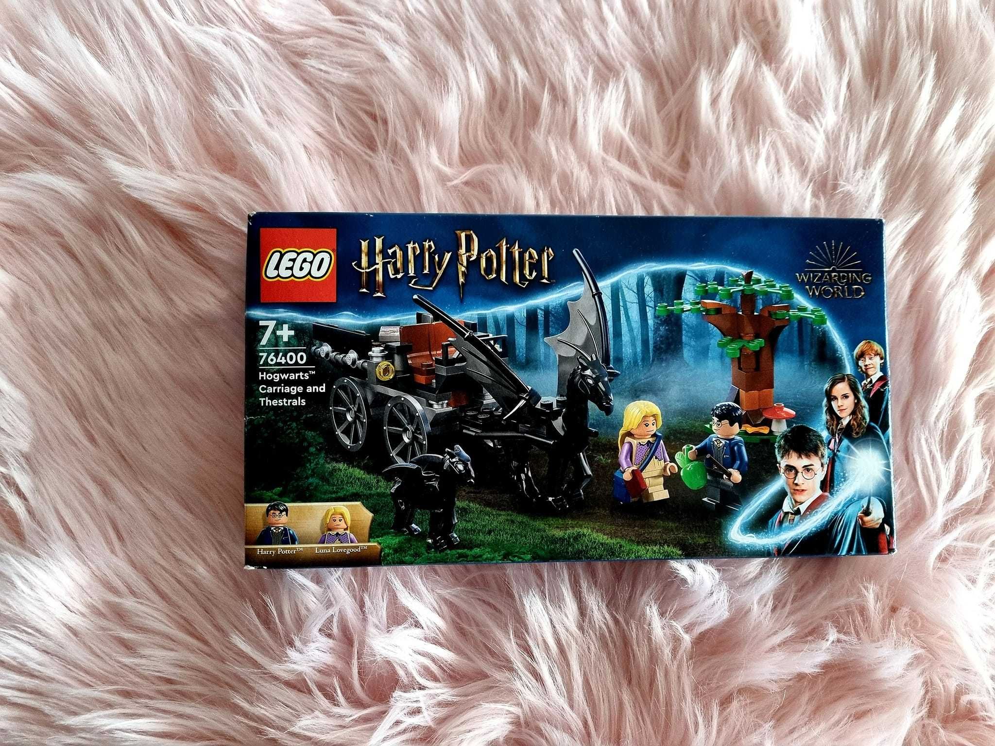 Nowe LEGO 76400 Harry Potter Testrale i Kareta Z Hogwar