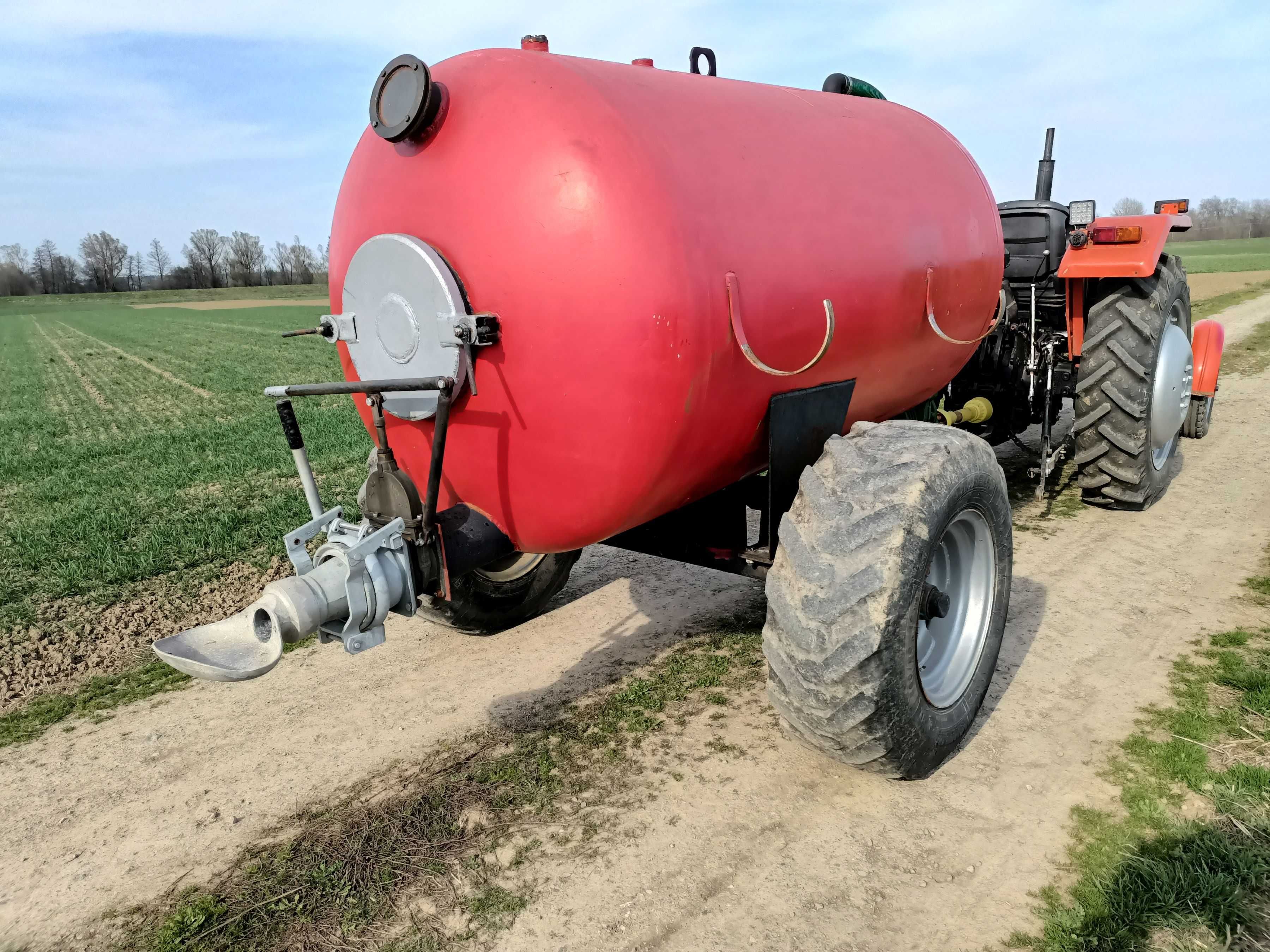 Beczkowóz jak nowy- beczka asenizacyjna- 2750 litrów, 2021r.