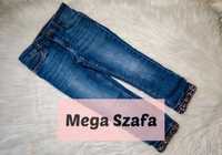 :) H&M spodnie jeansowe jeansy