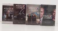 House of Cards sezon 1,2,3,4 DVD PL