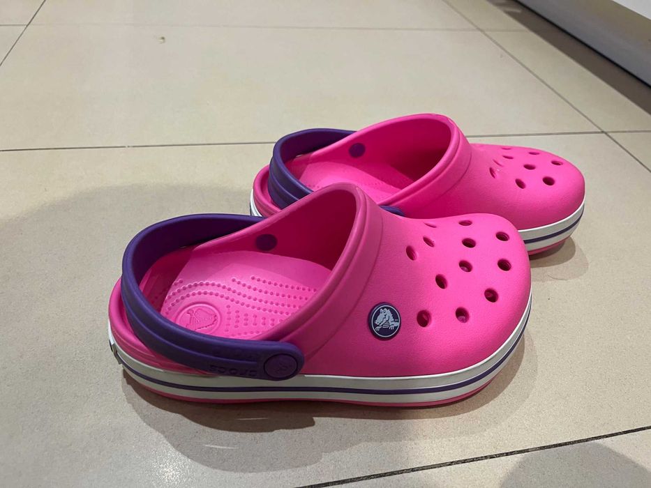 Klapki Crocks dla dziewczynki rozmiar 33 (J2)