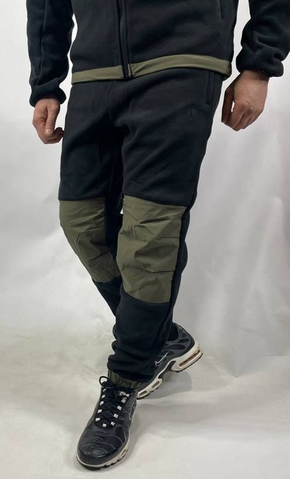 Мужской спортивный костюм зимний из флиса