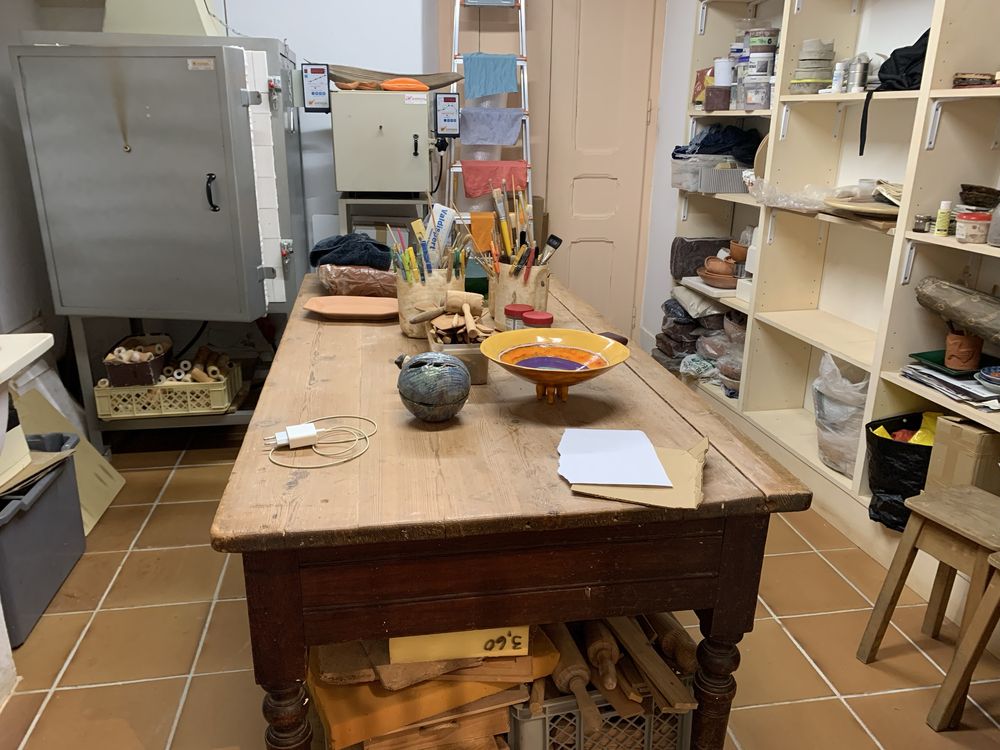 Espaço de partilha no Bairro Alto