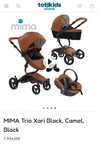 MIMA Trio Xari Black, Camel, Black