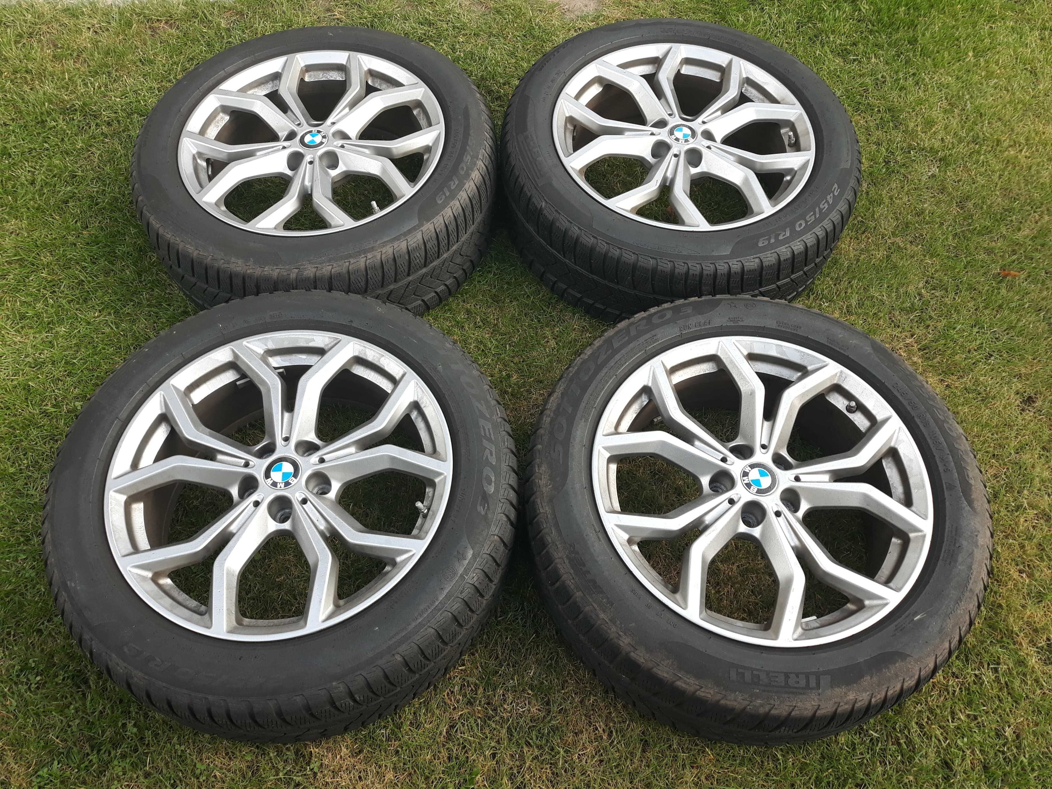 Oryginalne koła letnie 19 BMW X4 X3 G01 G02 wzór 694 opony 245/50 R19