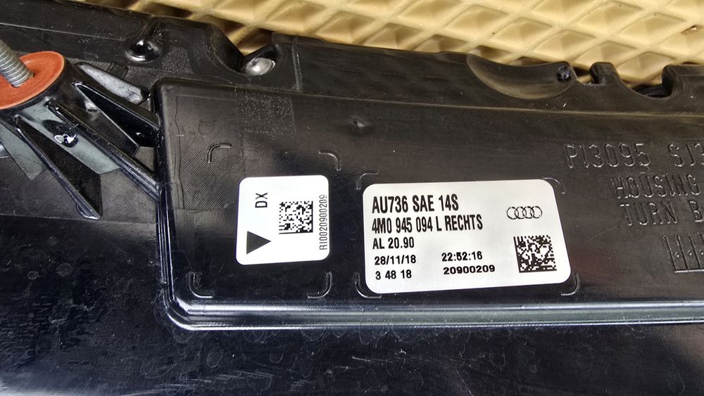 задні ліхтарі лівий правий, для Audi Q7 другого покоління