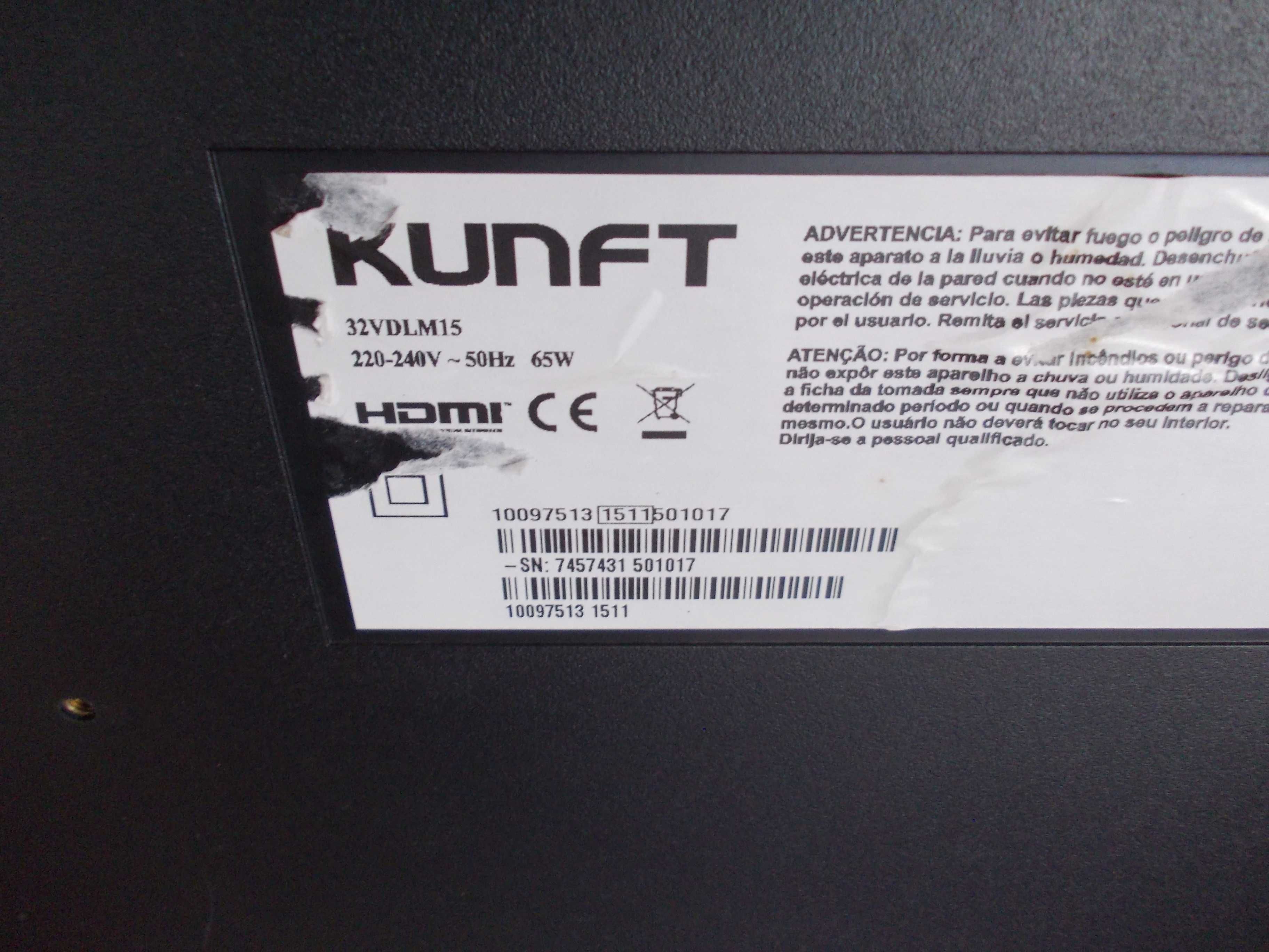 Televisor Kunt Led 32"