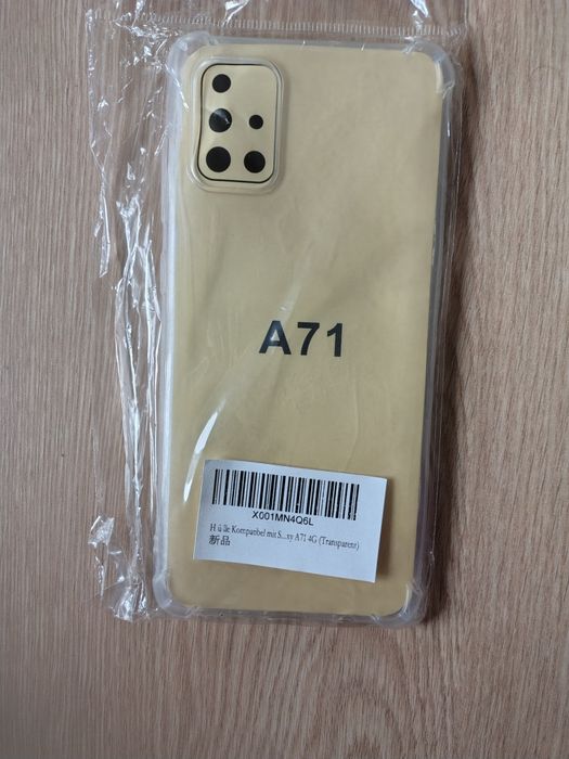 Etui Anti-Shock Silikonowe na Samsung A71