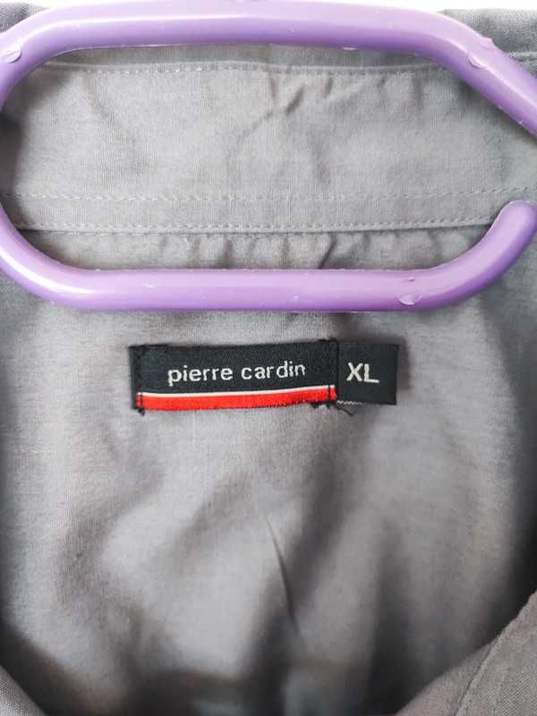 830. Szara koszula Pierre Cardin XL