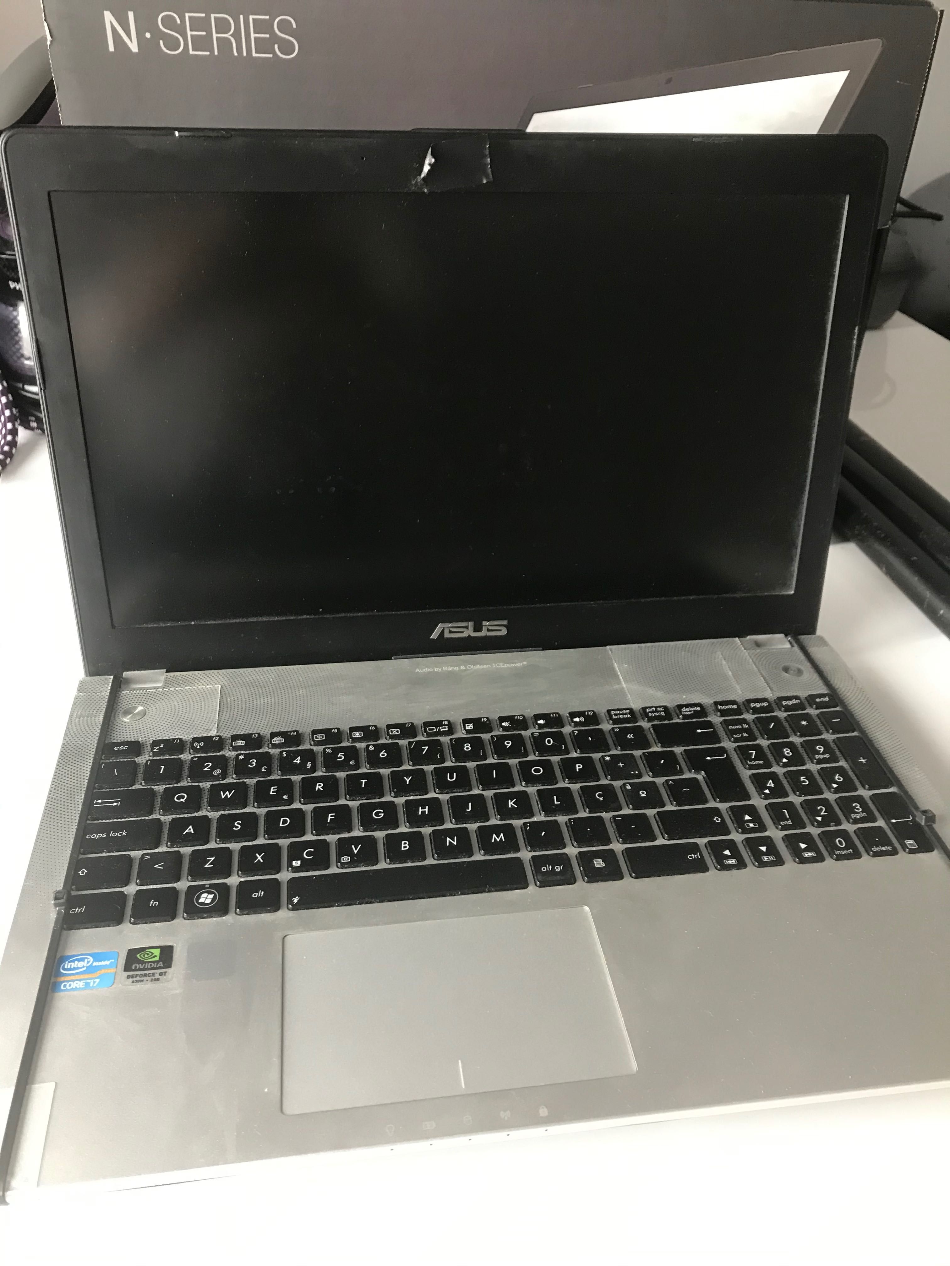 Portátil asus n56