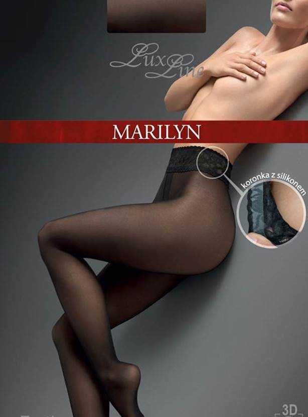 MARILYN Rajstopy Erotic Silc 30 r.5-XL
