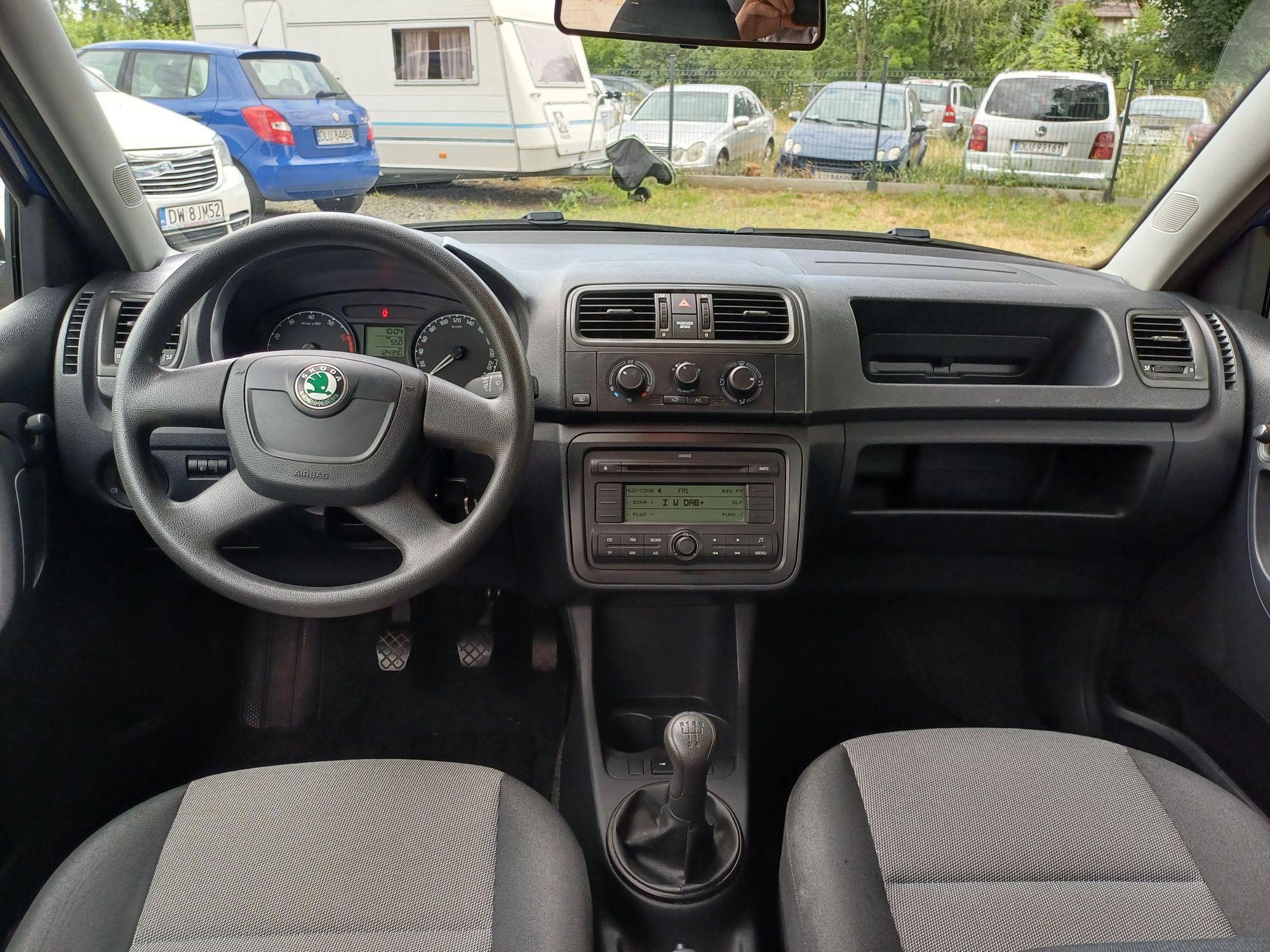 Skoda Fabia II Hatchback 1.2 MPI 60KM 2009r.*klimatyzacja*bez rdzy*