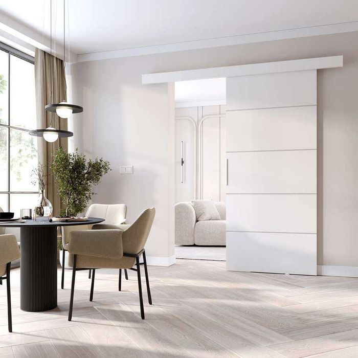 Drzwi  przesuwne naścienne Mati B 96cm 5 kolorów